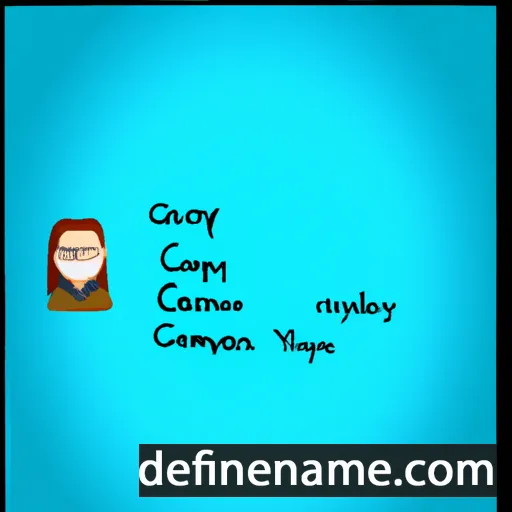 Camlyn cartoon