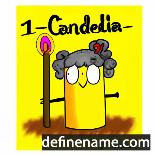 Candelita cartoon