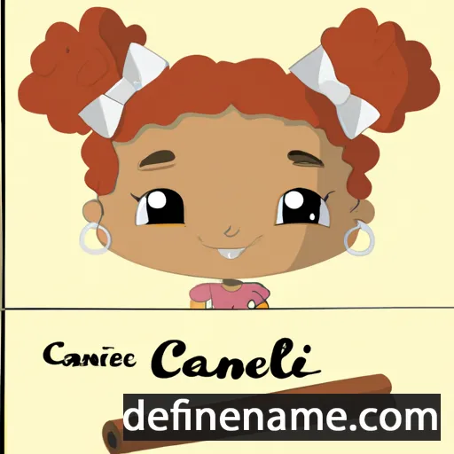 Canela cartoon