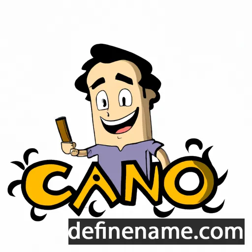 Cano cartoon