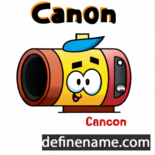 Canon cartoon