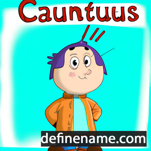 Canutus cartoon