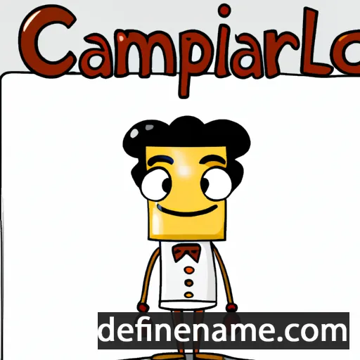 Caralampio cartoon