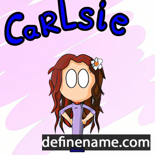 Caralise cartoon