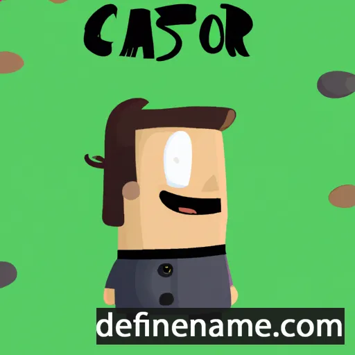 Cástor cartoon