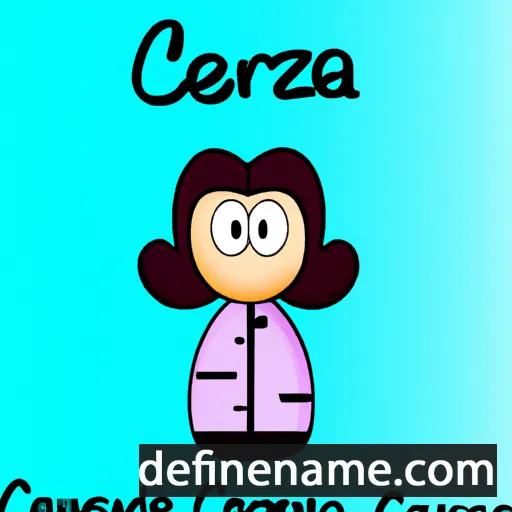 Carenza cartoon