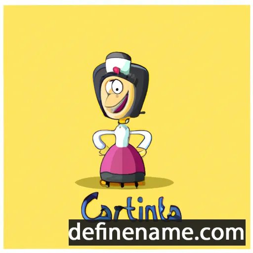 Caritina cartoon