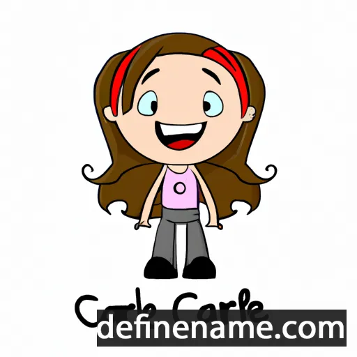 Carlee cartoon