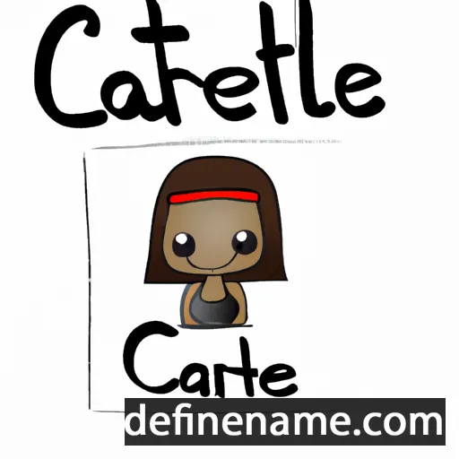 Carlette cartoon