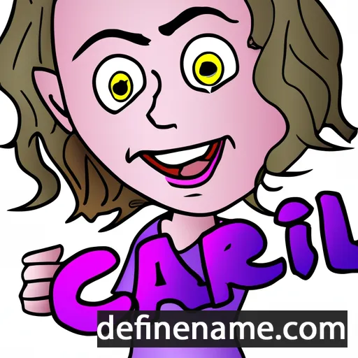 cartoon of the name Carli