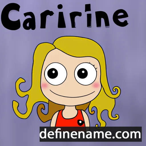 Carlijne cartoon