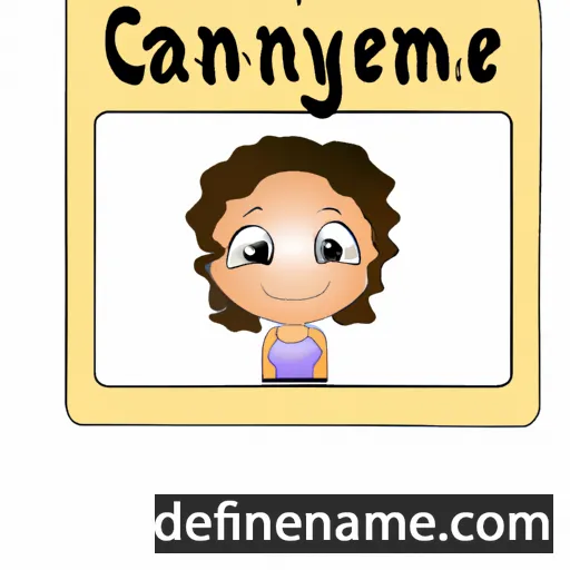 Carmelyn cartoon