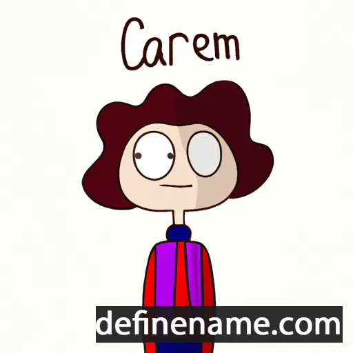 Carmenu cartoon