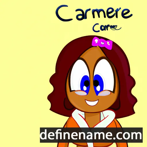 Carmiña cartoon