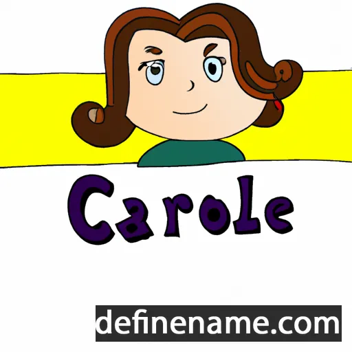 Carolène cartoon