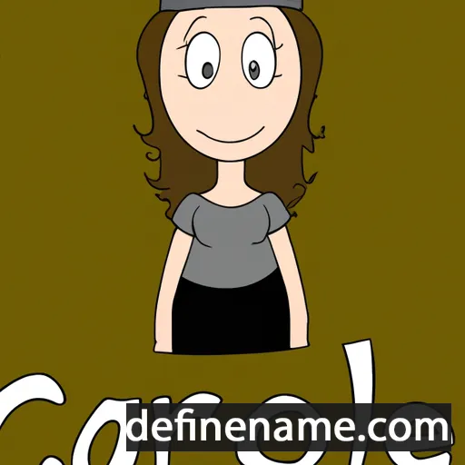 Carolee cartoon