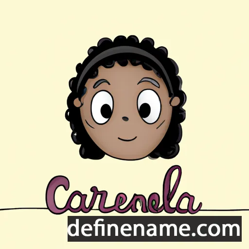 Caroleena cartoon