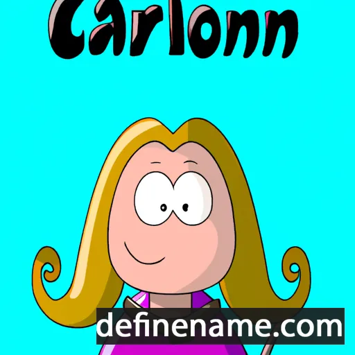 Carolijn cartoon