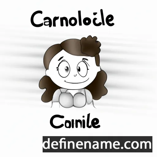 Carolline cartoon