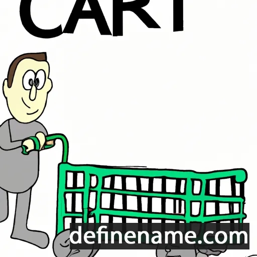 Cart cartoon