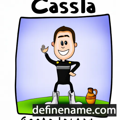 Casillas cartoon