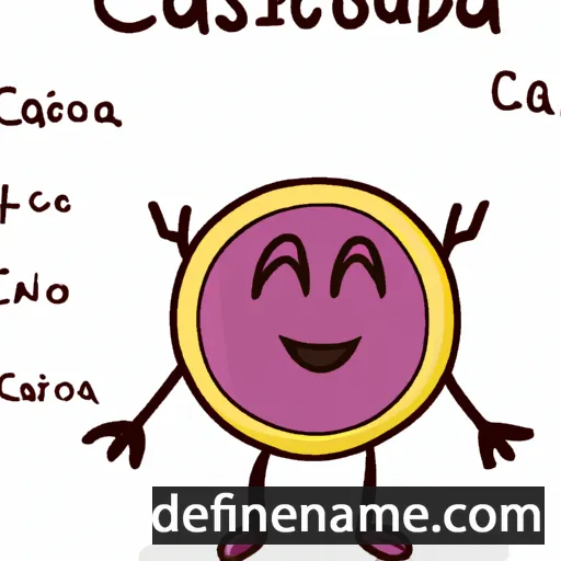 Casiodora cartoon