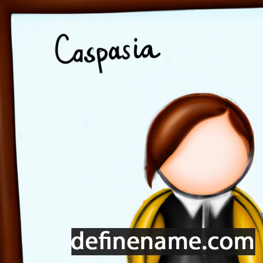 Casparina cartoon