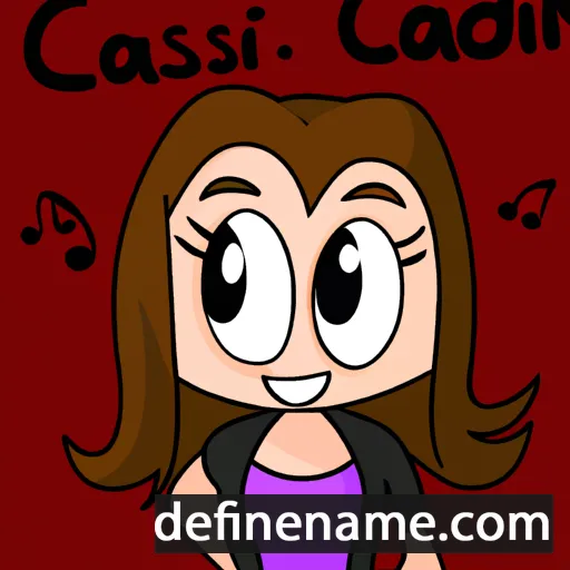 Cassidi cartoon