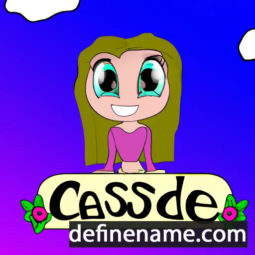 Cassidie cartoon