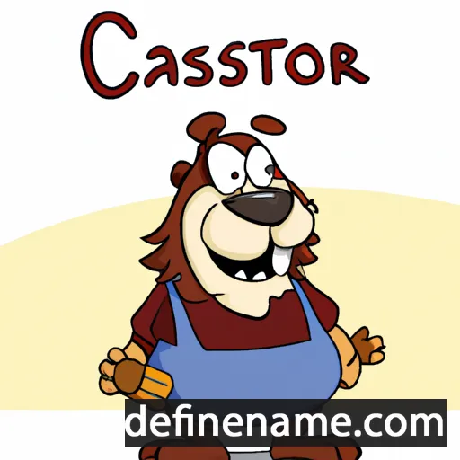 Castore cartoon