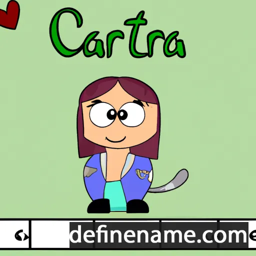 Catera cartoon