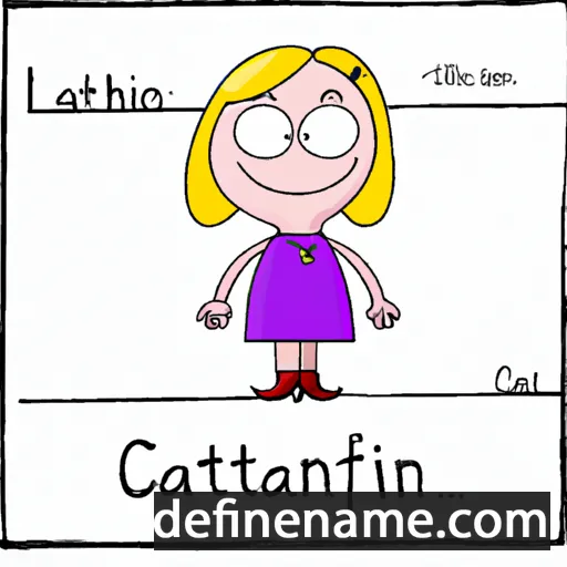 Catharin cartoon