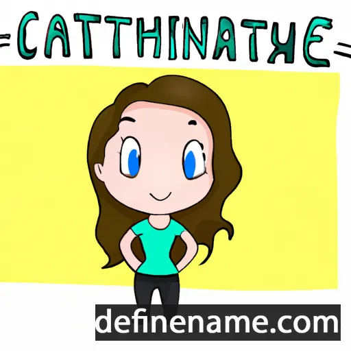 Catherynne cartoon