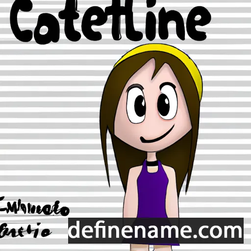 Cathlene cartoon