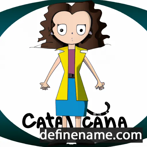 Catiana cartoon