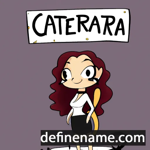 Catreena cartoon