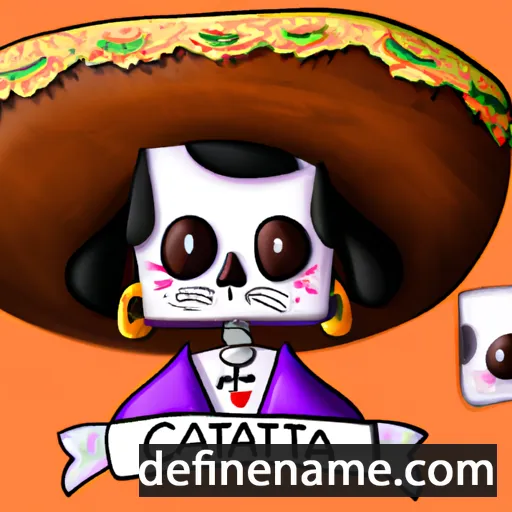 cartoon of the name Catrina