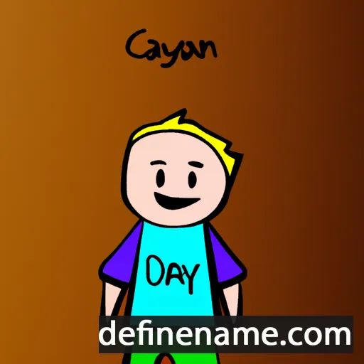 Caydan cartoon