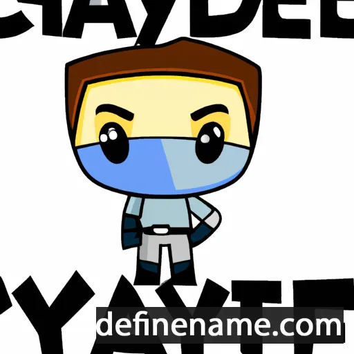 Cayde cartoon