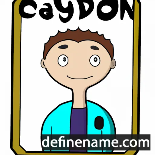 Caydn cartoon