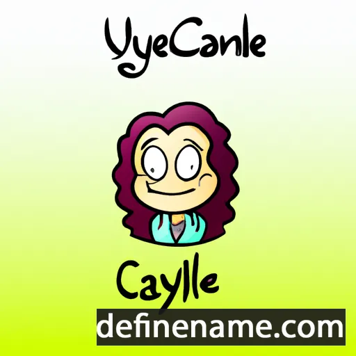 Caylene cartoon