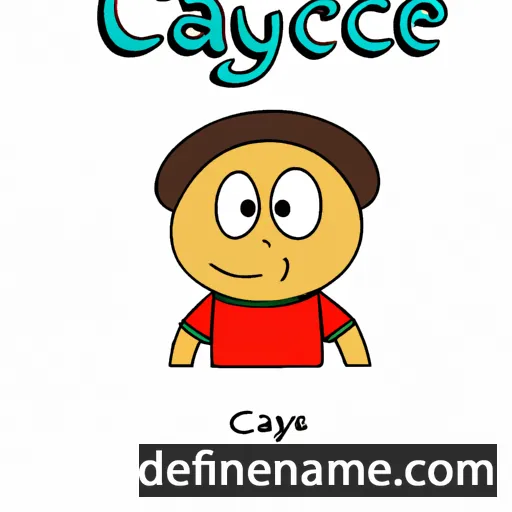 Cayque cartoon