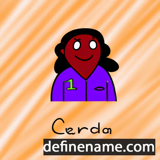 Ceandra cartoon