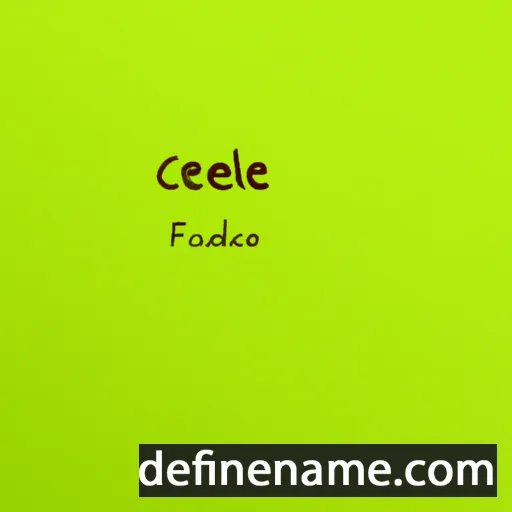 Cedalie cartoon