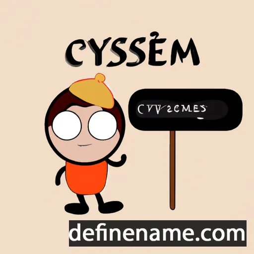 Çeşmisiyah cartoon