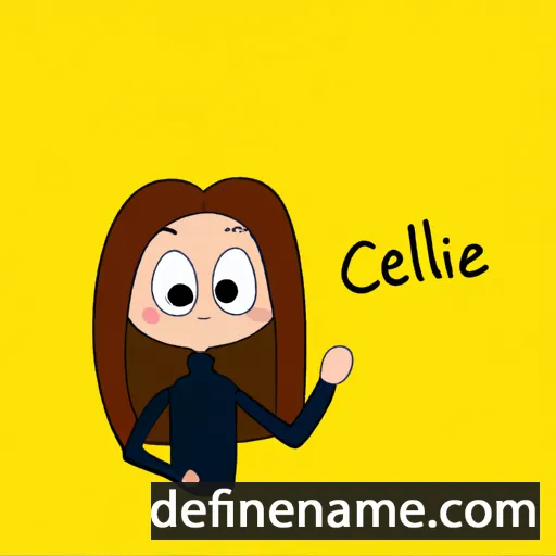 Célérine cartoon