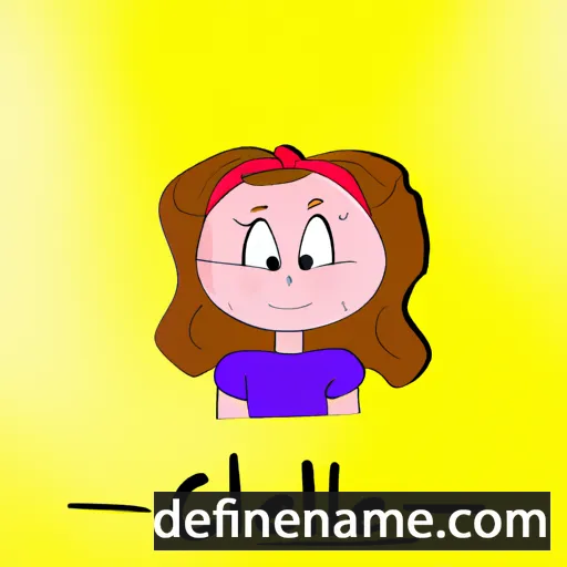 Célienne cartoon