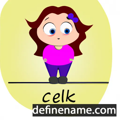 Célka cartoon