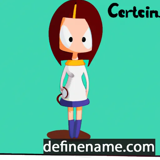 Cétarine cartoon