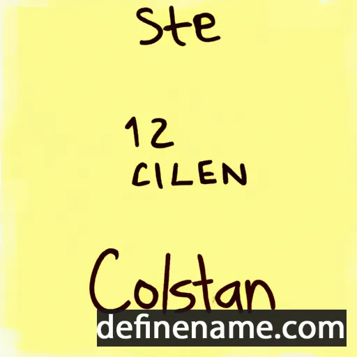 Ceolstan cartoon